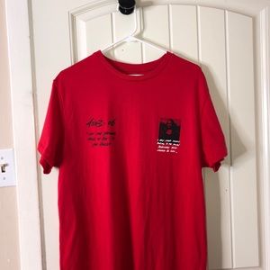 Off White Mona Lisa Tee Red